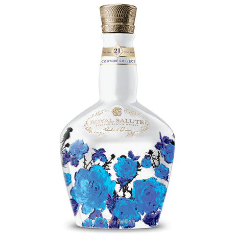 Chivas Regal Royal Salute 21 Year Old Richard Quinn White Edition - Goro's Liquor