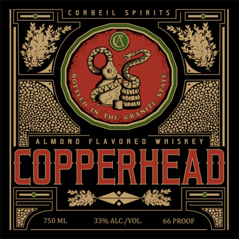 Corbeil Spirits Copperhead Almond Flavored Whiskey - Goro's Liquor