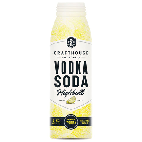 Crafthouse Cocktails Vodka Soda Highball 375mL - Goro's Liquor