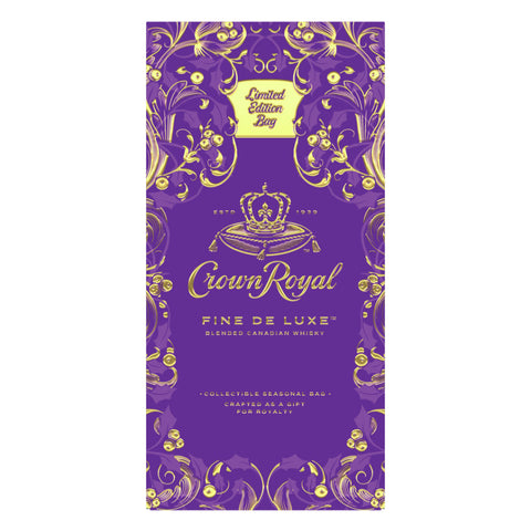 Crown Royal Fine De Luxe Limited Edition Holiday Bag - Goro's Liquor