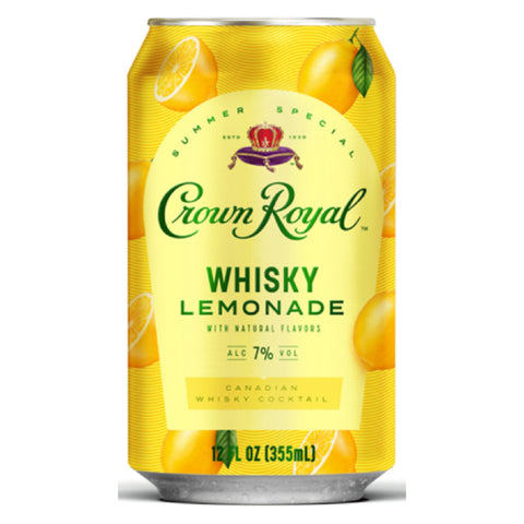 Crown Royal Whisky Lemonade Canned Cocktails 4 Pack - Goro's Liquor