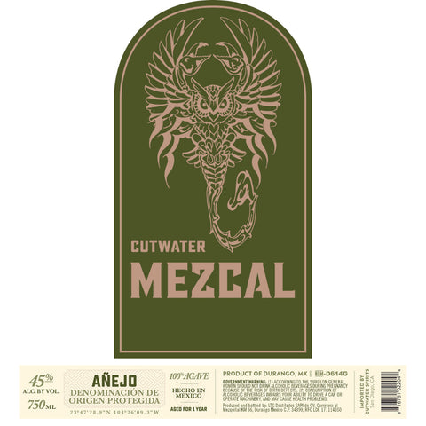 Cutwater Mezcal Añejo - Goro's Liquor