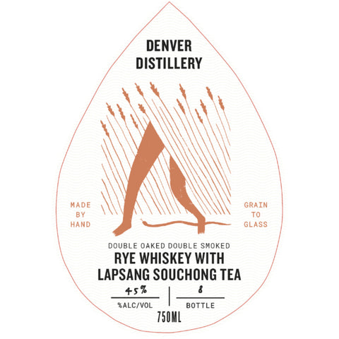 Denver Distillery Rye Whiskey with Lapsang Souchong Tea - Goro's Liquor