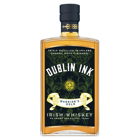 Dublin Ink Warriors Gold Irish Whiskey - Goro's Liquor