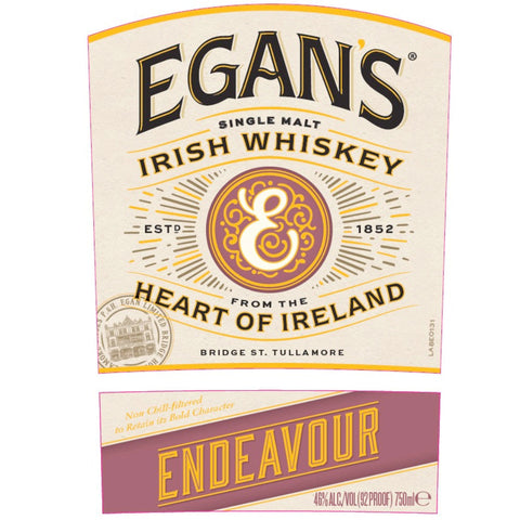 Egan’s Endeavour Irish Whiskey - Goro's Liquor