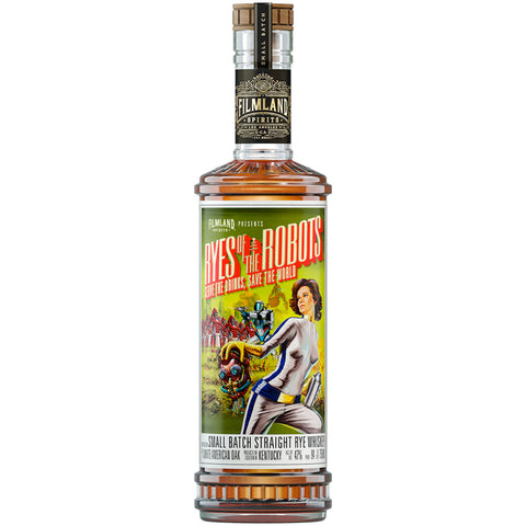 Filmland Spirits Ryes of The Robots Straight Rye - Goro's Liquor