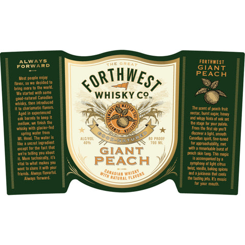 Forthwest Giant Peach Whisky - Goro's Liquor