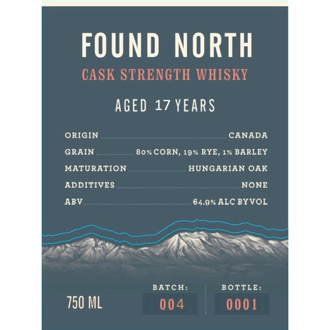 Found North Batch 004 Aged 17 Years - Goro's Liquor