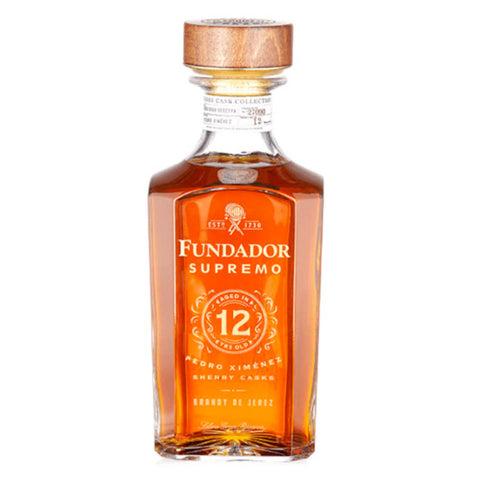 Fundador Supremo 12 Year Old Brandy - Goro's Liquor