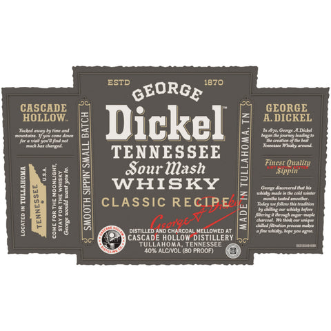 George Dickel Classic Recipe - Goro's Liquor