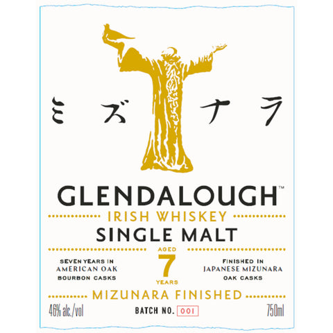 Glendalough 7 Year Old Mizunara Cask Finished - Goro's Liquor