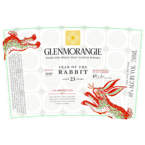 Glenmorangie Year Of The Rabbit Aged 23 Years - Goro's Liquor