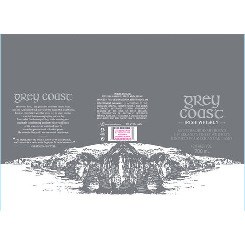 Grey Coast Irish Whiskey - Goro's Liquor