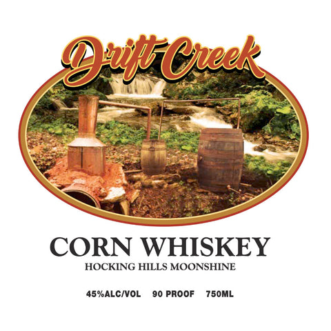 Hocking Hills Drift Creek Corn Whiskey - Goro's Liquor