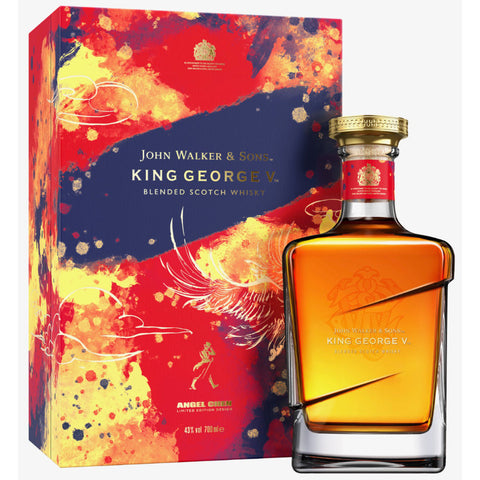 John Walker & Sons King George V Year Of The Rabbit by Angel Chen - Goro's Liquor