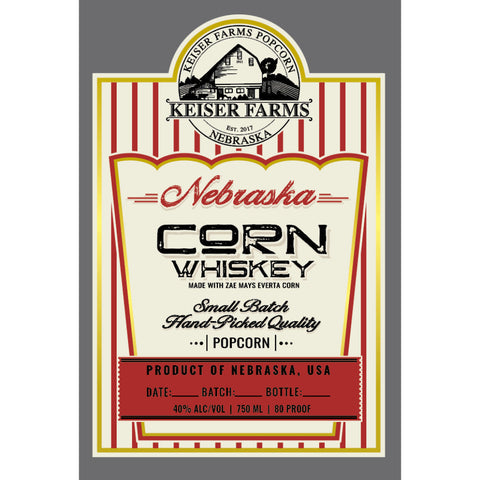 Keiser Farms Nebraska Corn Whiskey - Goro's Liquor