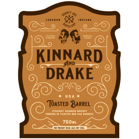 Kinnard and Drake Toasted Barrel Bourbon - Goro's Liquor