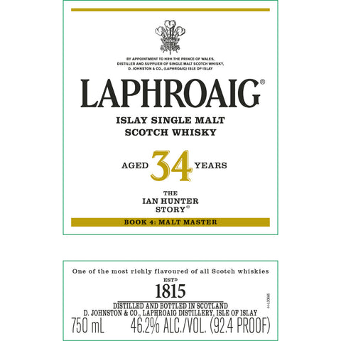 Laphroaig The Ian Hunter Story Book 4: Malt Master - Goro's Liquor