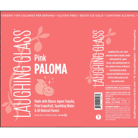 Laughing Glass Pink Paloma - Goro's Liquor