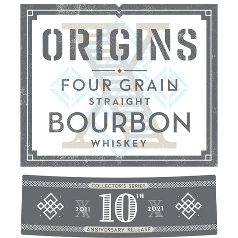 Laws 10th Anniversary Origins Four Grain Straight Bourbon - Goro's Liquor