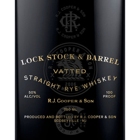 Lock Stock & Barrel Vatted Straight Rye - Goro's Liquor