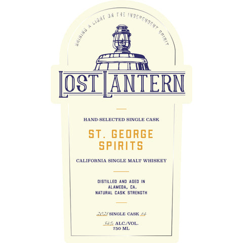 Lost Lantern St. George Spirits California Single Malt - Goro's Liquor