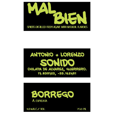 Mal Bien Antonio + Lorenzo Sonido Borrego - Goro's Liquor