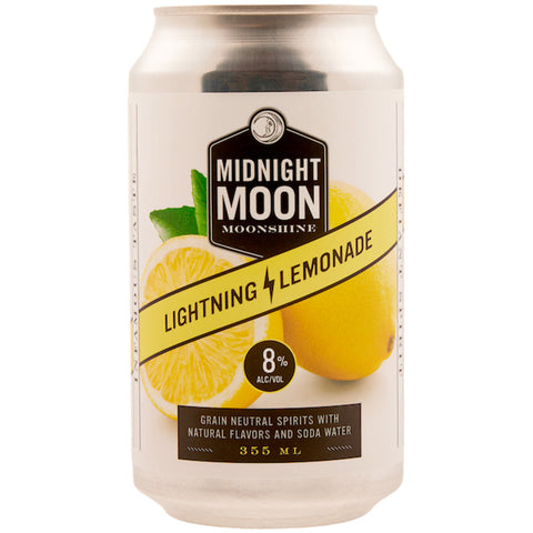 Midnight Moon Lightning Lemonade Cocktail 4pk - Goro's Liquor