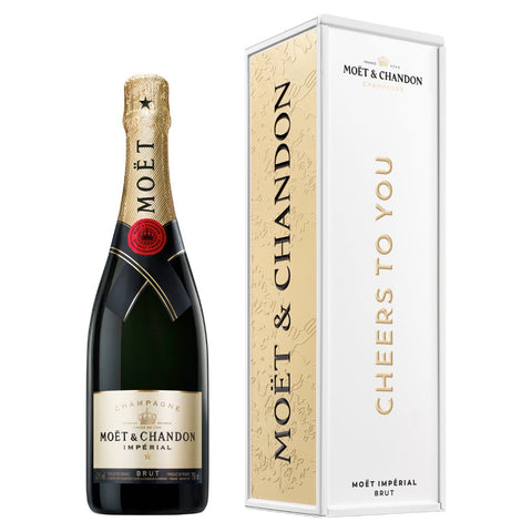 Moët Impérial Brut "Cheers To You" Metal Box - Goro's Liquor