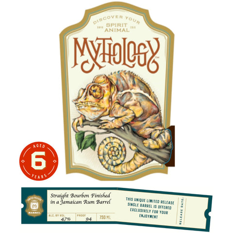 Mythology 6 Year Old Straight Bourbon Finished in Jamaican Rum Casks - Goro's Liquor