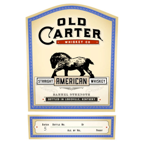 Old Carter American Whiskey Batch 5 - Goro's Liquor