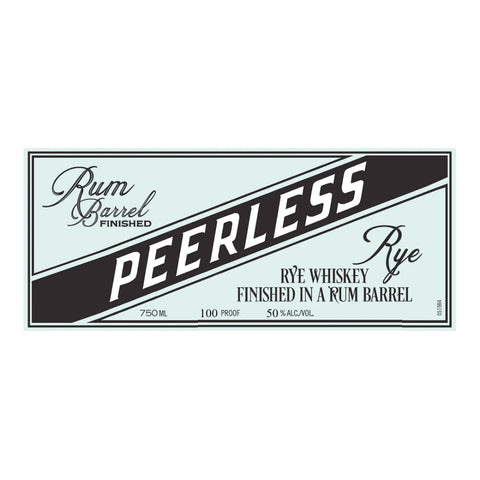 Peerless Rye Finished In A Rum Barrel - Goro's Liquor