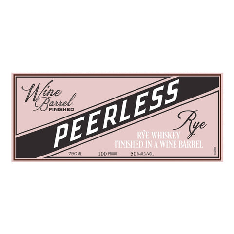 Peerless Rye Finished In A Wine Barrel - Goro's Liquor