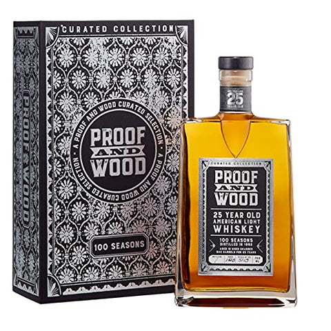 Proof and Wood 100 Seasons 25 Year Old American Whiskey - Goro's Liquor