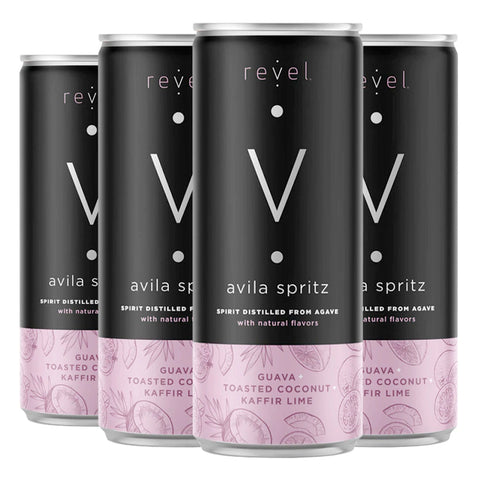 Revel Avila Spritz - Guava + Toasted Coconut + Kaffir Lime 24PK - Goro's Liquor