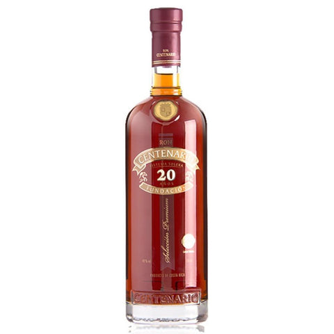 Ron Centenario 20 Fundación Rum Rum Ron Centenario