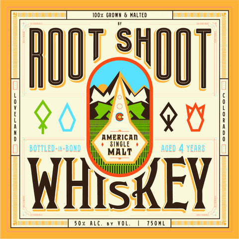 Root Shoot Bottled in Bond American Single Malt Whiskey - Goro's Liquor