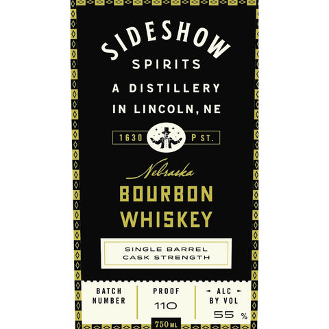 Sideshow Spirits Nebraska Bourbon Whiskey - Goro's Liquor