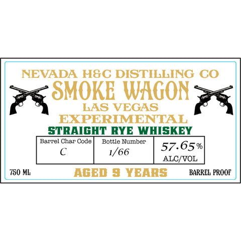 Smoke Wagon 9 Year Old Experimental Straight Rye - Goro's Liquor