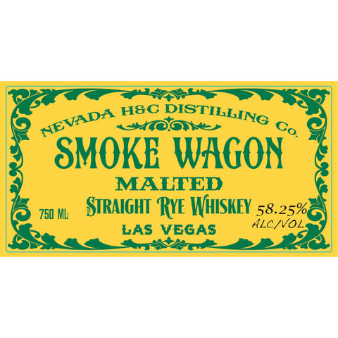 Smoke Wagon Malted Straight Rye Whiskey - Goro's Liquor