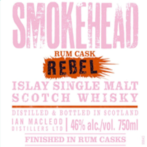 Smokehead Rum Cask Rebel Islay Single Malt Scotch - Goro's Liquor