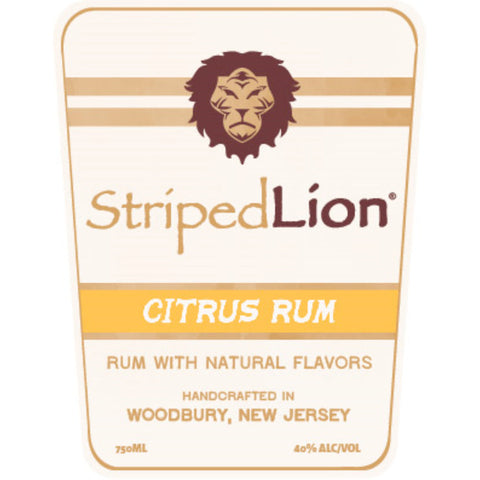 Striped Lion Citrus Rum - Goro's Liquor