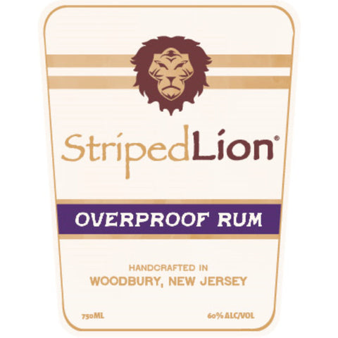 Striped Lion Overproof Rum - Goro's Liquor