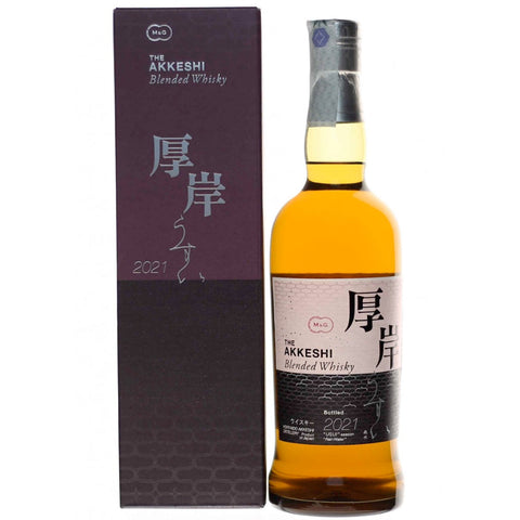 The Akkeshi Blended Whisky USUI 2021 - Goro's Liquor