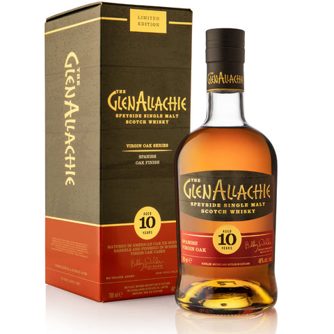 The GlenAllachie 10 Year Old Spanish Virgin Oak Finish - Goro's Liquor