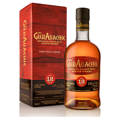 The GlenAllachie Portwood Finish 12 Year Old - Goro's Liquor