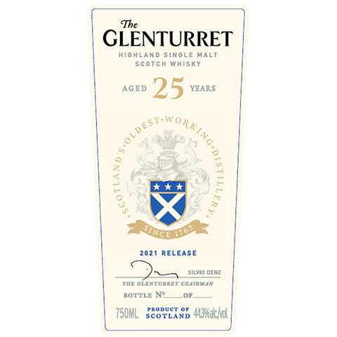 The Glenturret 25 Year Old 2021 Release - Goro's Liquor