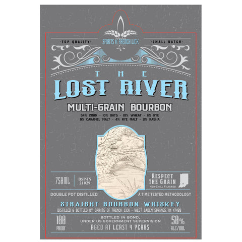 The Lost River Multi-Grain Bottled in Bond Straight Bourbon - Goro's Liquor