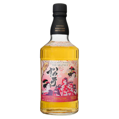 The Matsui Sakura Cask Single Malt Japanese Whisky - Goro's Liquor