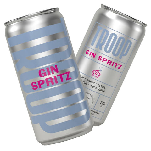 Troop Gin Spritz (4 Packs) Ready-To-Drink Cocktails Troop Beverage Co.